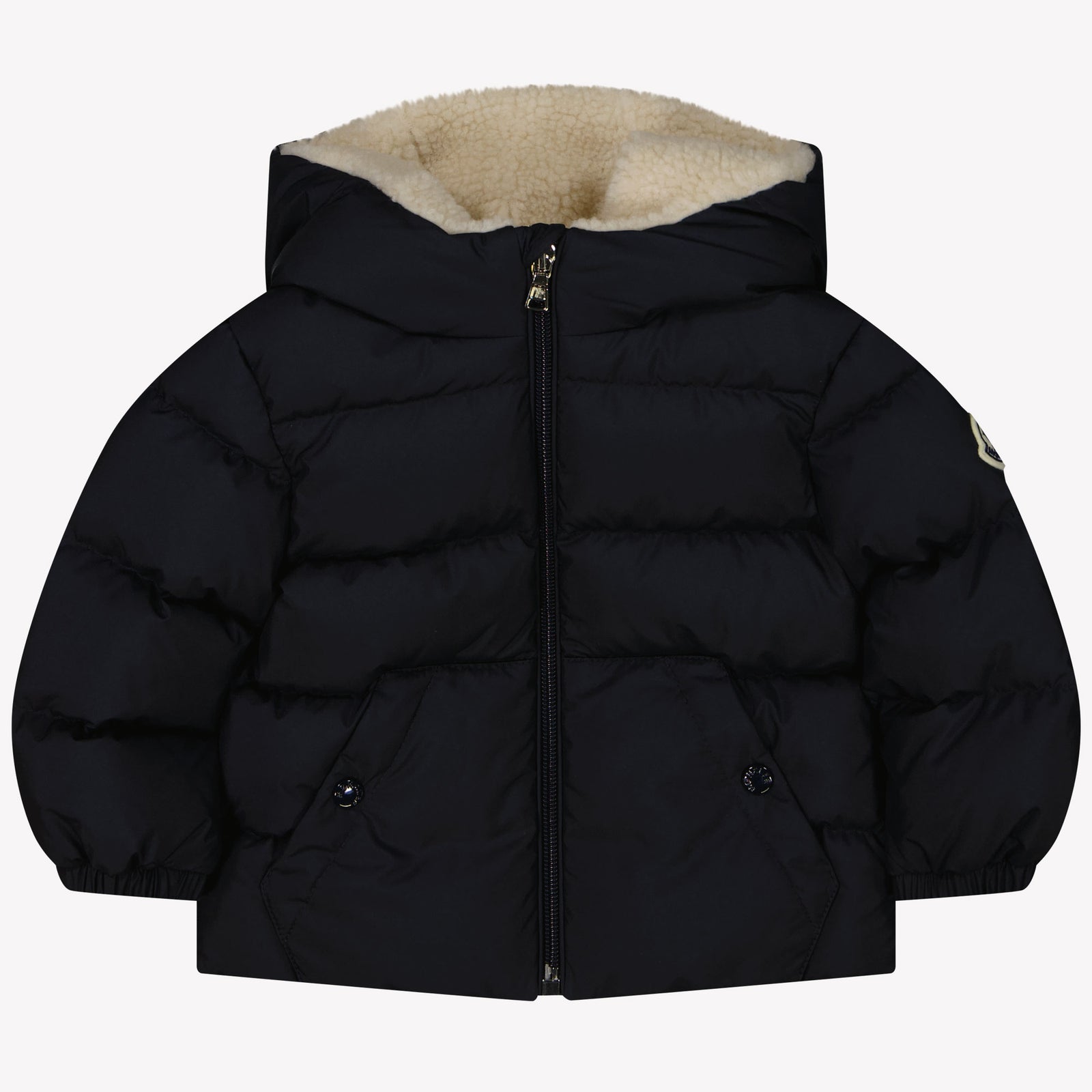 Moncler Jungen Wintermantel Marineblau