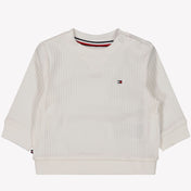 Tommy Hilfiger Baby Unisex Sweater White