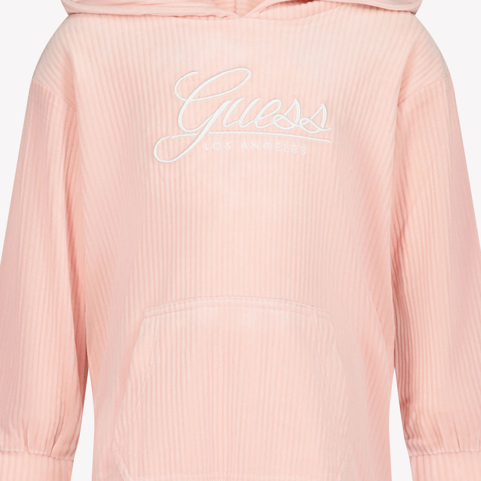 Guess Ragazzo Ragazze Vestito Rosa