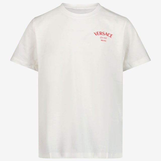 Versace Kinder Jongens T-Shirt In Wit