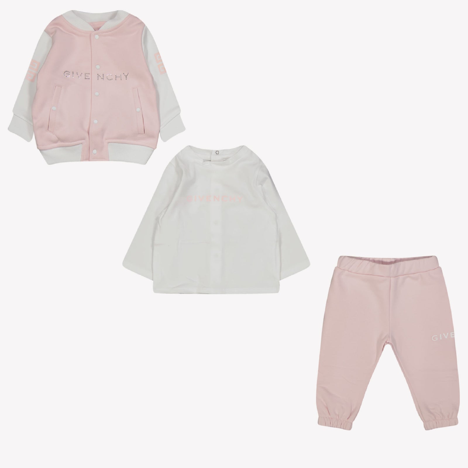 Givenchy Bébé Filles Tenue de jogging Rose Léger