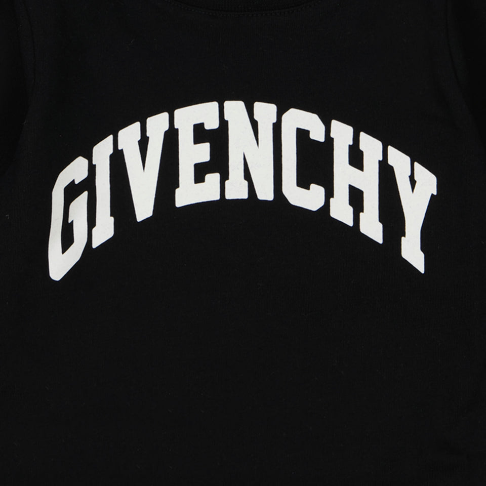 Givenchy Bebé Chicos Camiseta Negro