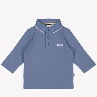 Boss Bébé Garçons Polo Bleu Clair