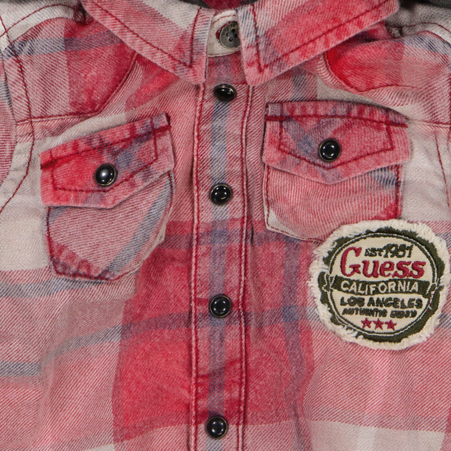 Guess Bebé Chicos Blusa Rojo