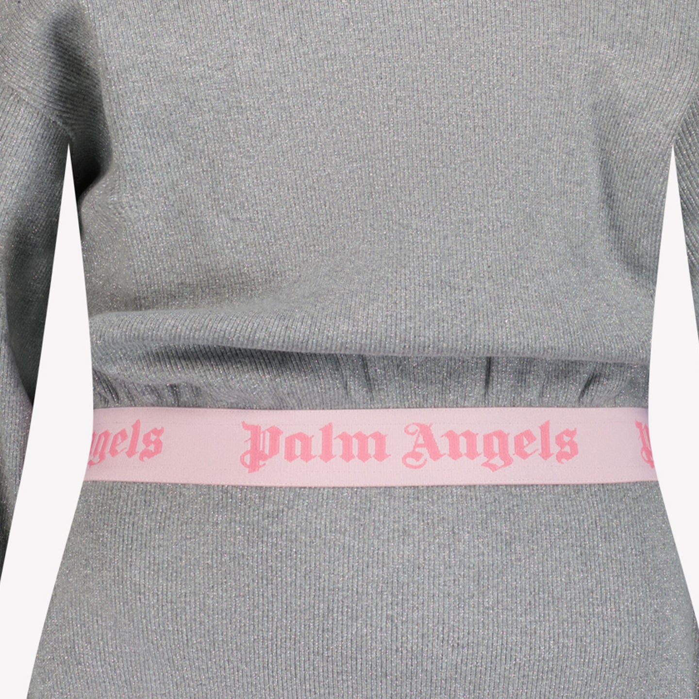 Palm Angels Filles Robe Argent