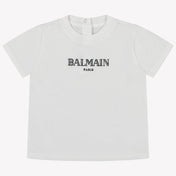 Balmain Baby drenge t-shirt hvid