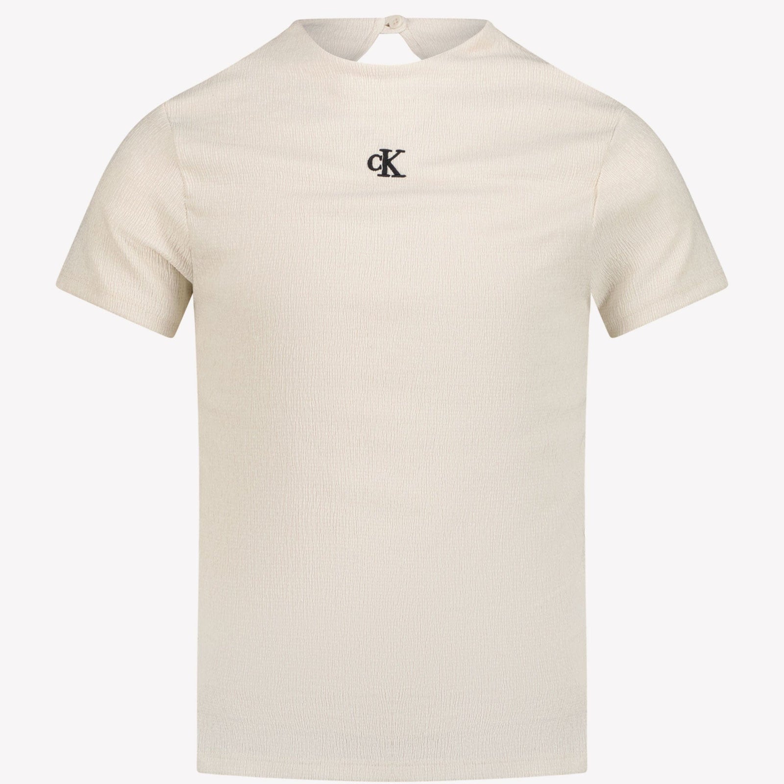Calvin Klein Kinder Meisjes T-Shirt Wit 4Y