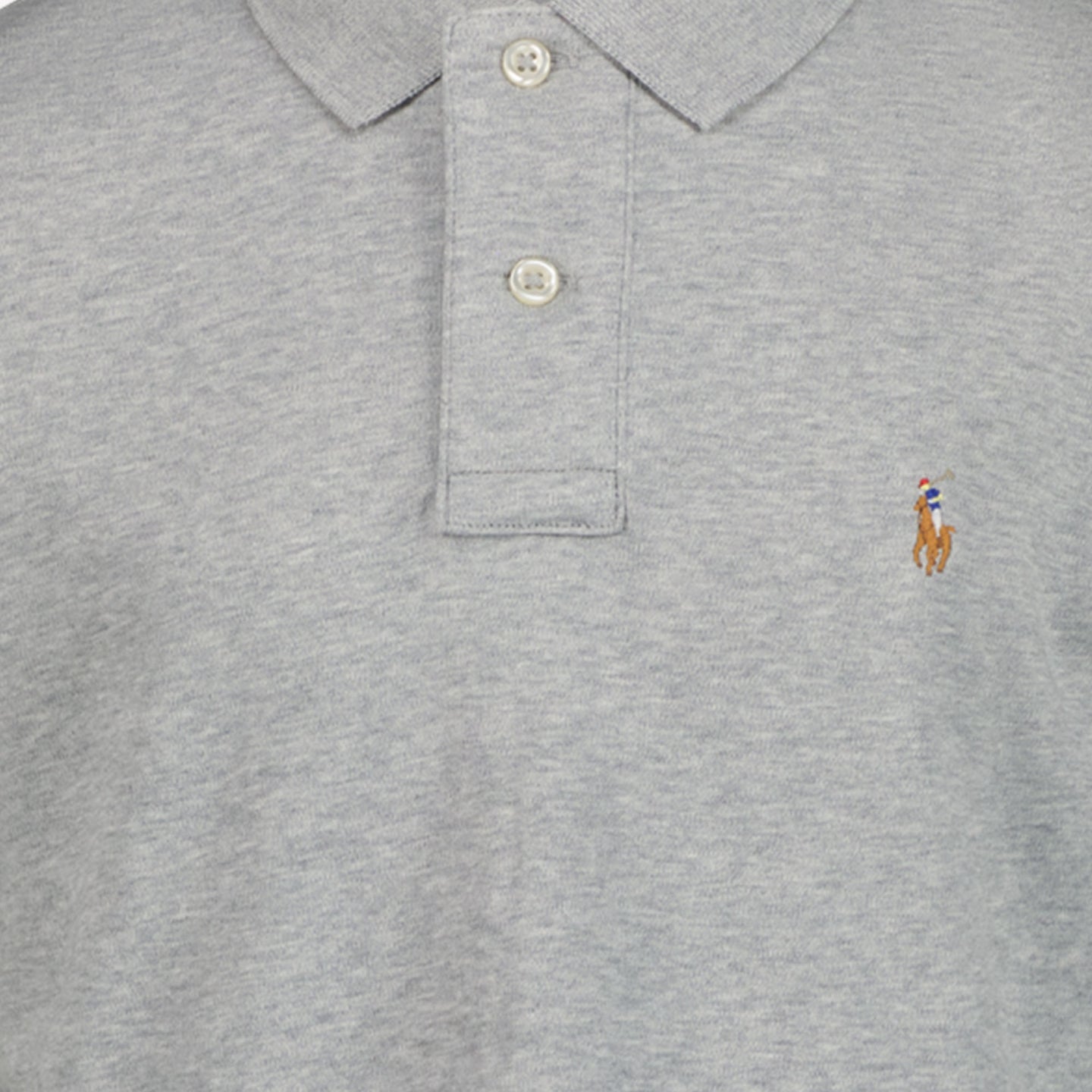 Ralph Lauren Boys Polo Light Gray