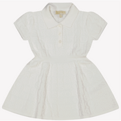 Michael Kors Baby Girls Vestido blanco