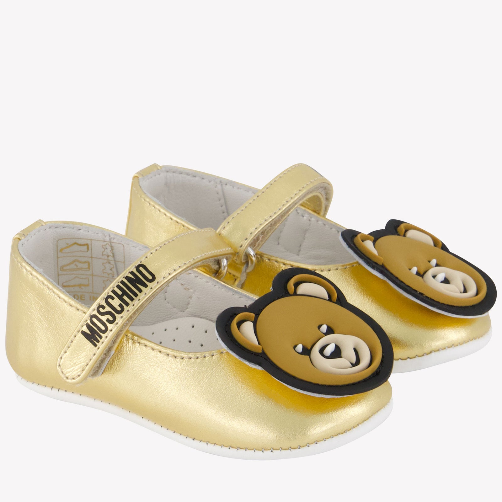 Moschino Bébé Filles Chaussures Or