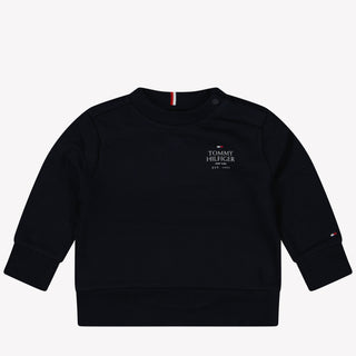 Tommy Hilfiger Bambino Ragazzi Maglione Navy