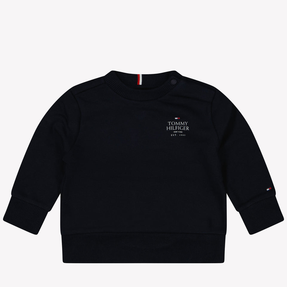 Tommy Hilfiger Bebé Chicos Suéter Navy