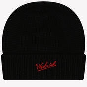 Woolrich Unisexe Bonnet Noir