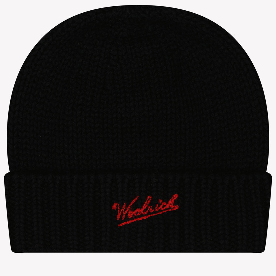 Woolrich Unisex hat Black