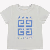 Camiseta de givenchy baby boys blanco
