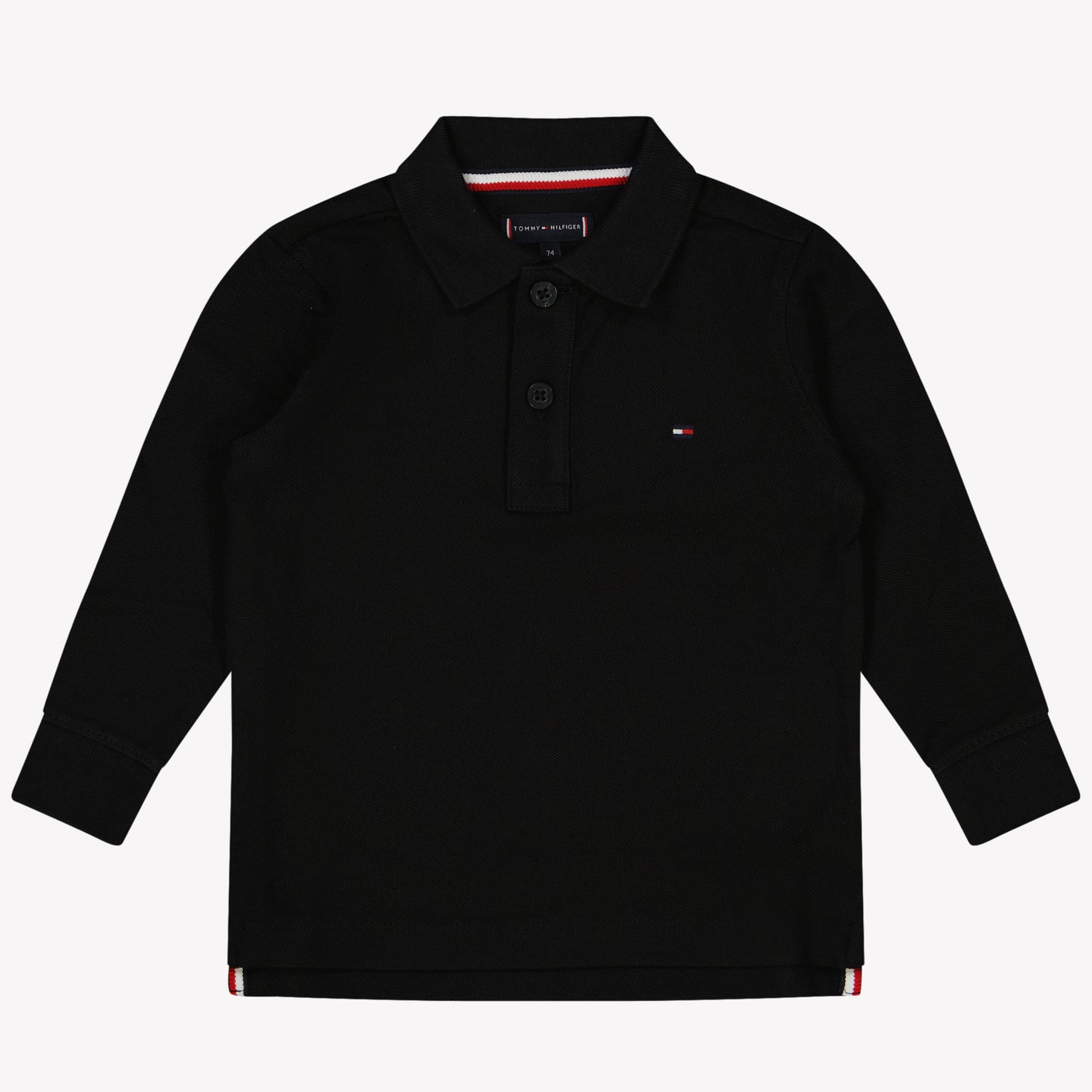 Tommy Hilfiger Bambino Ragazzi Polo Nero