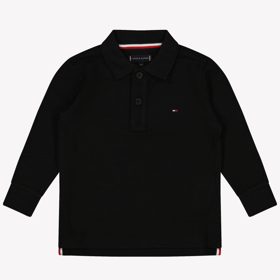 Tommy Hilfiger Bébé Garçons Polo Noir