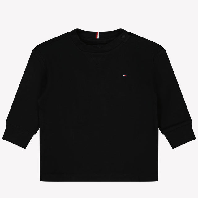 Tommy Hilfiger Bebé Chicos Camiseta Negro