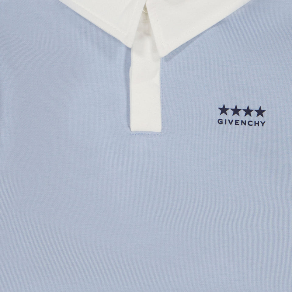 Givenchy Baby Jungen Polo Hellblau