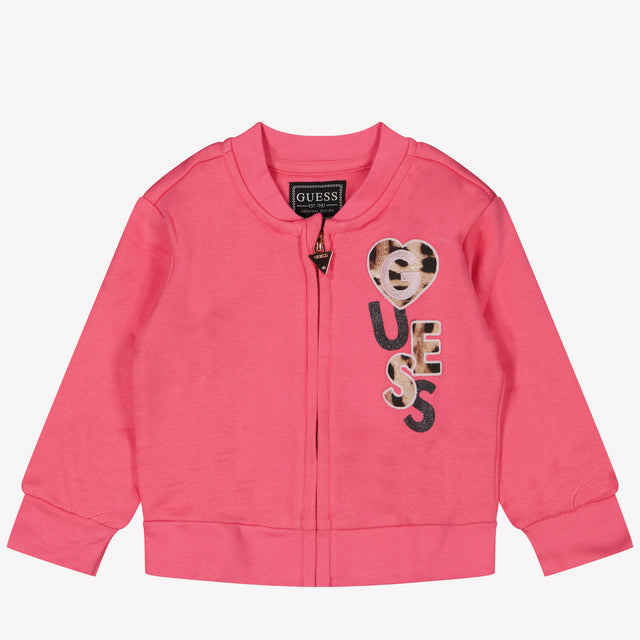 Guess Bébé Filles Gilet Fuchsia