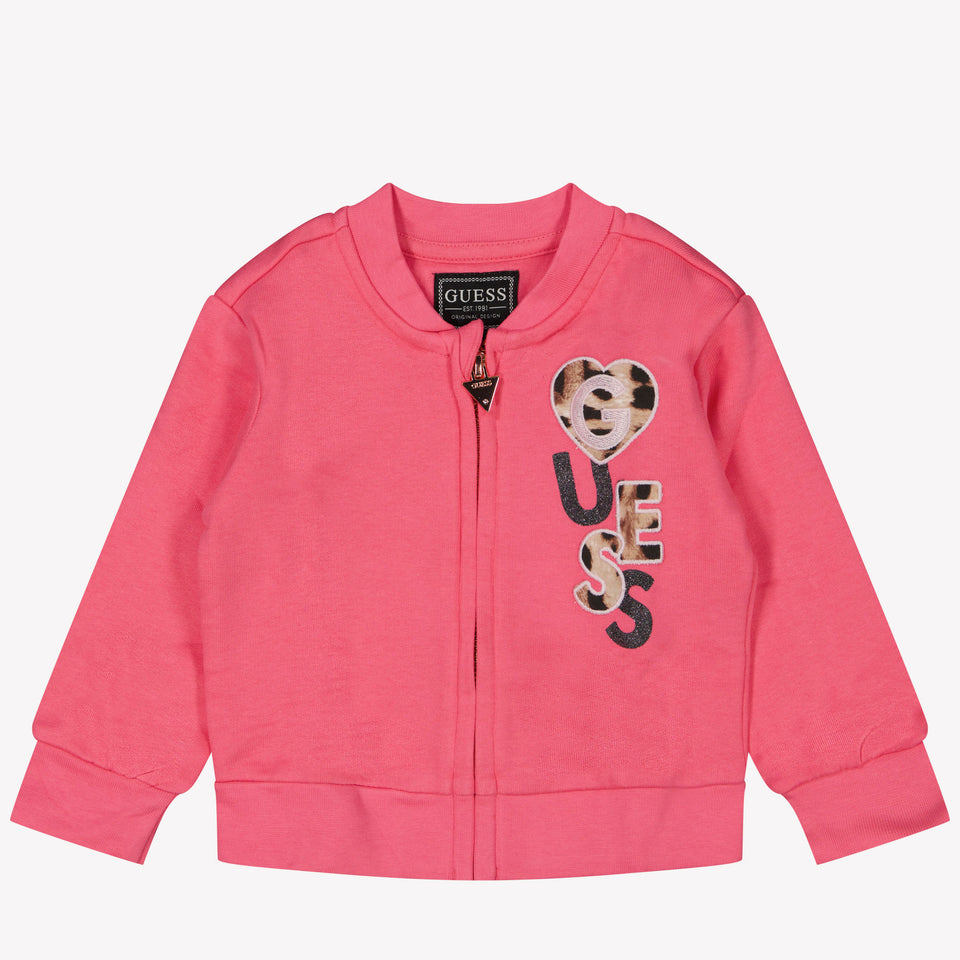 Guess Baby Mädchen Weste Fuchsia