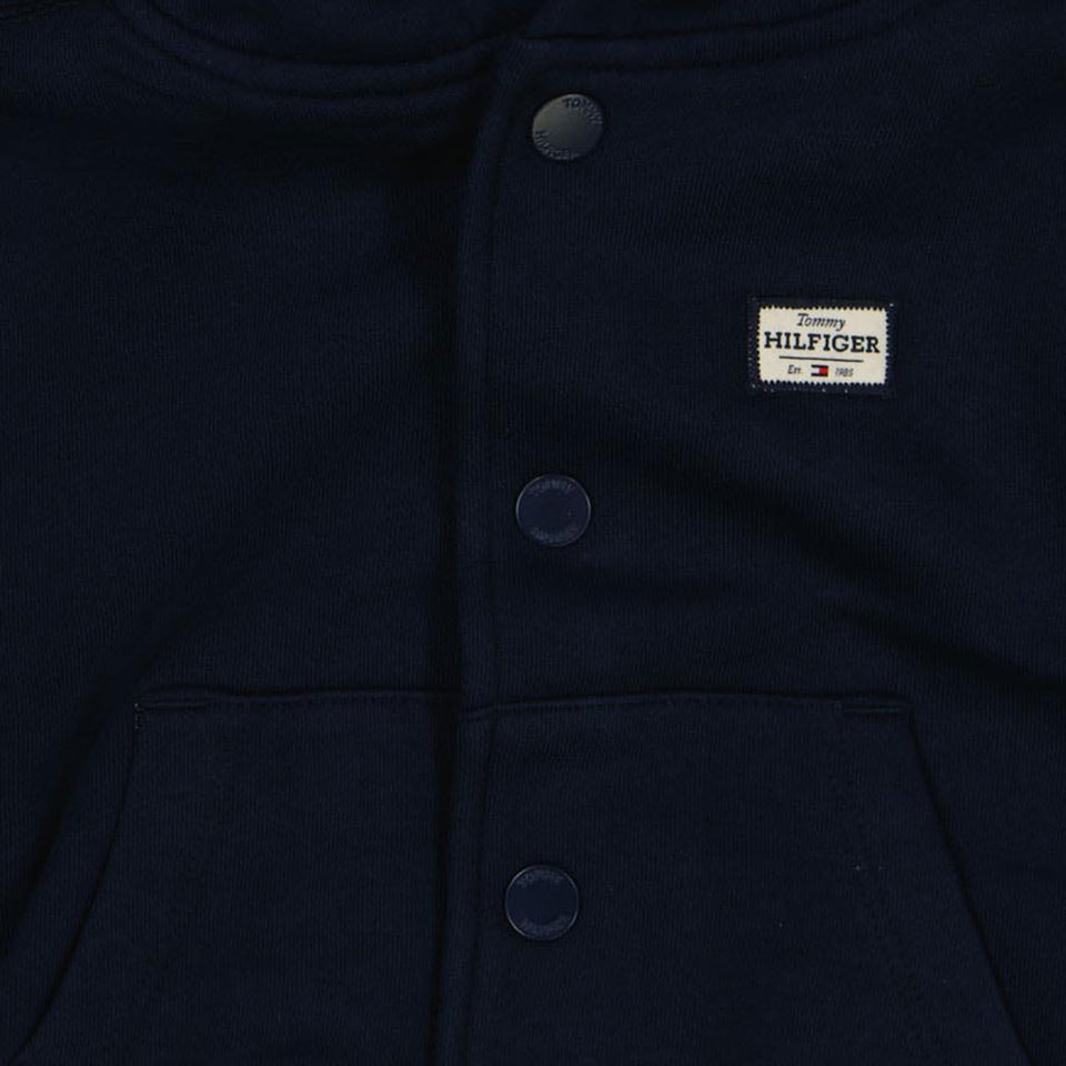 Tommy Hilfiger Bambino Ragazzi Maglia Navy