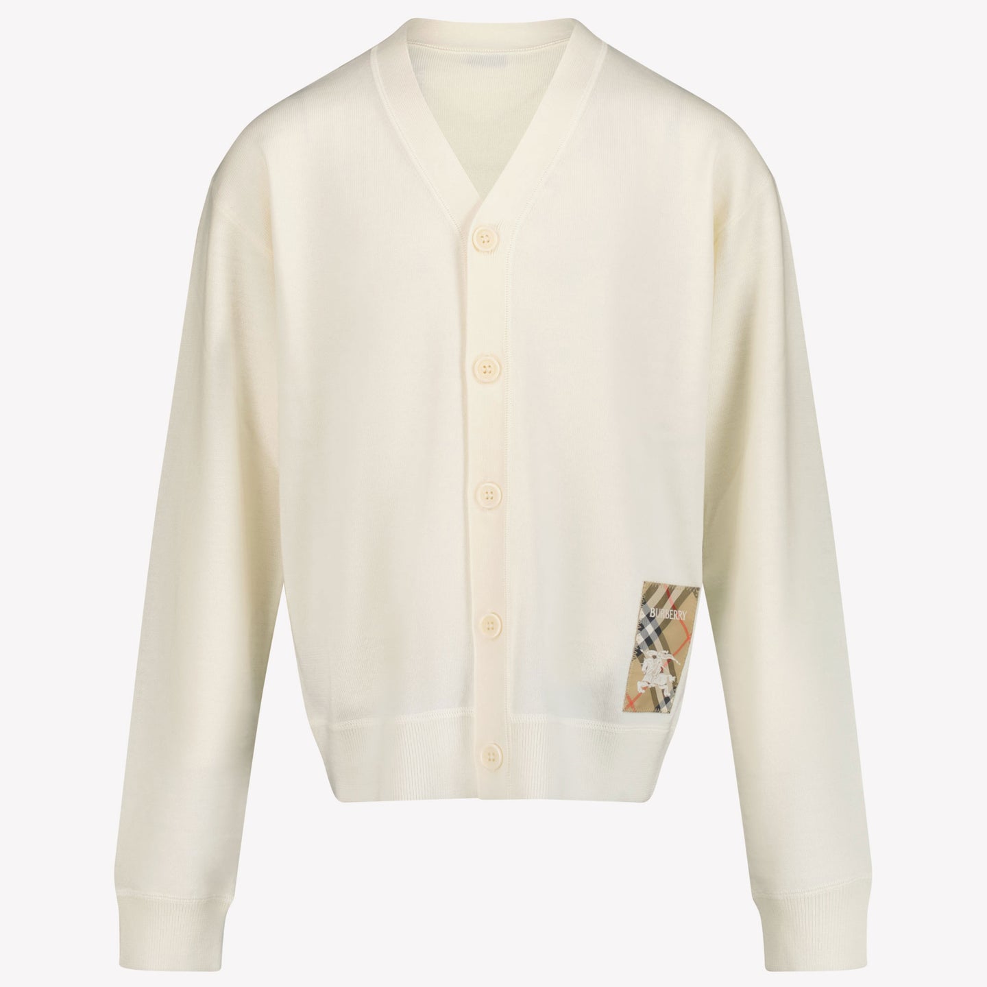 Burberry Romie Kids Ragazzi Maglia Off White