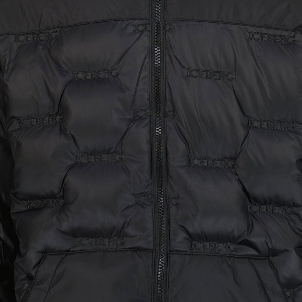 Iceberg Winterjacke für Kinderjungen Schwarz