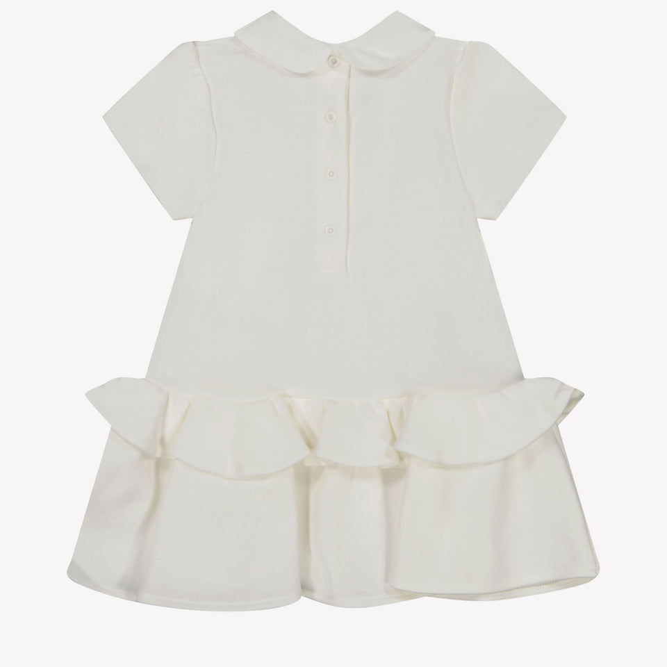 Fendi Bébé Filles Robe Blanc