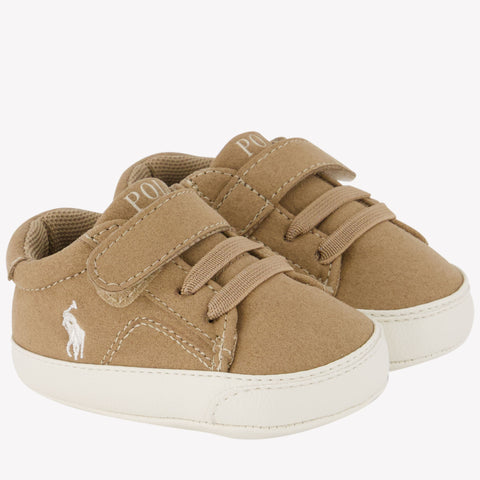 Ralph Lauren Theron v Ps Layette baby Ragazzi Sneaker Sabbia