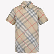 Burberry Owen Kinder Chicos Blusa en Beige