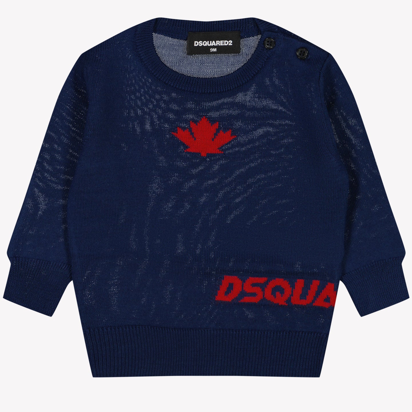 Dsquared2 Sweter dla dzieci kobalt niebieski