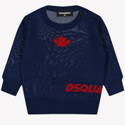 Dsquared2 Bambino Ragazzi Maglione Blu Cobalto