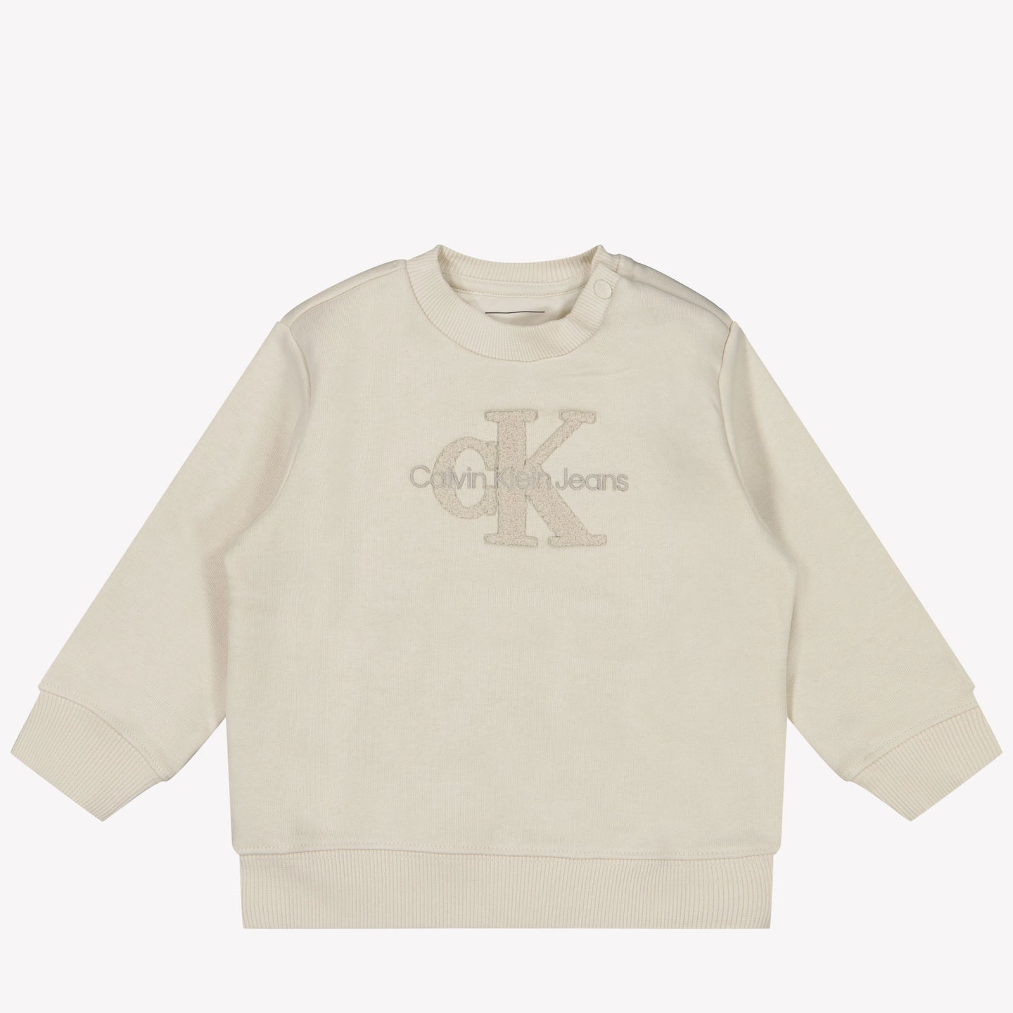 Calvin Klein Baby Unisex sweater in OffWhite