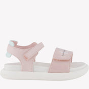 Calvin Klein děti dívky sandály světle růžové