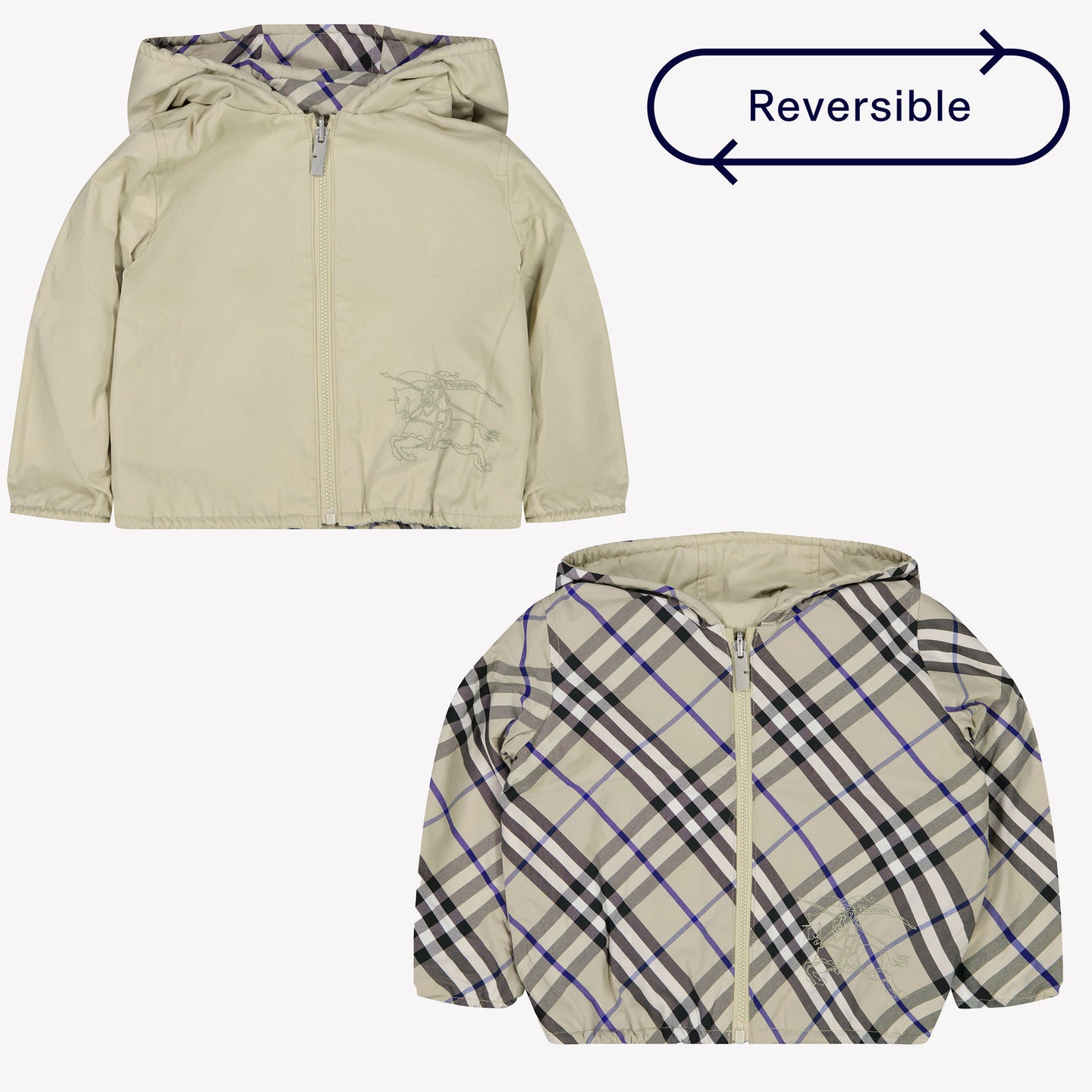 Burberry Baby Unisex Intermediate Jacke Helles Beige