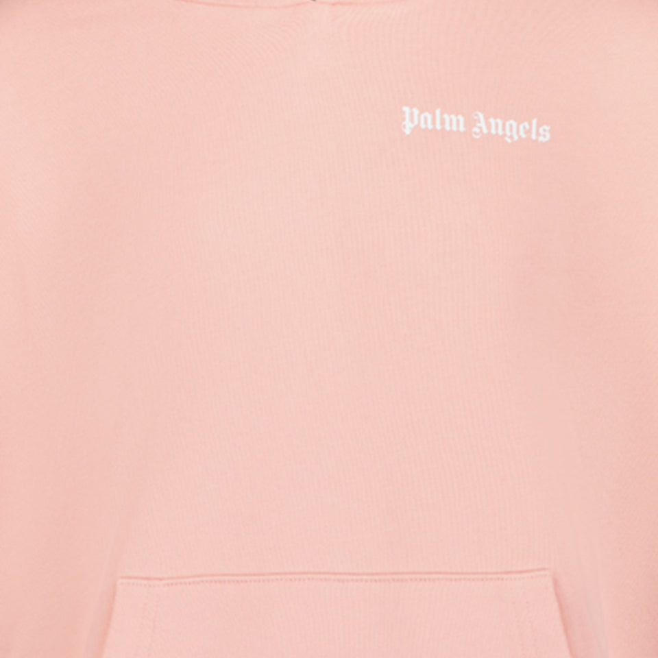 Palm Angels Filles Pull-over Rose