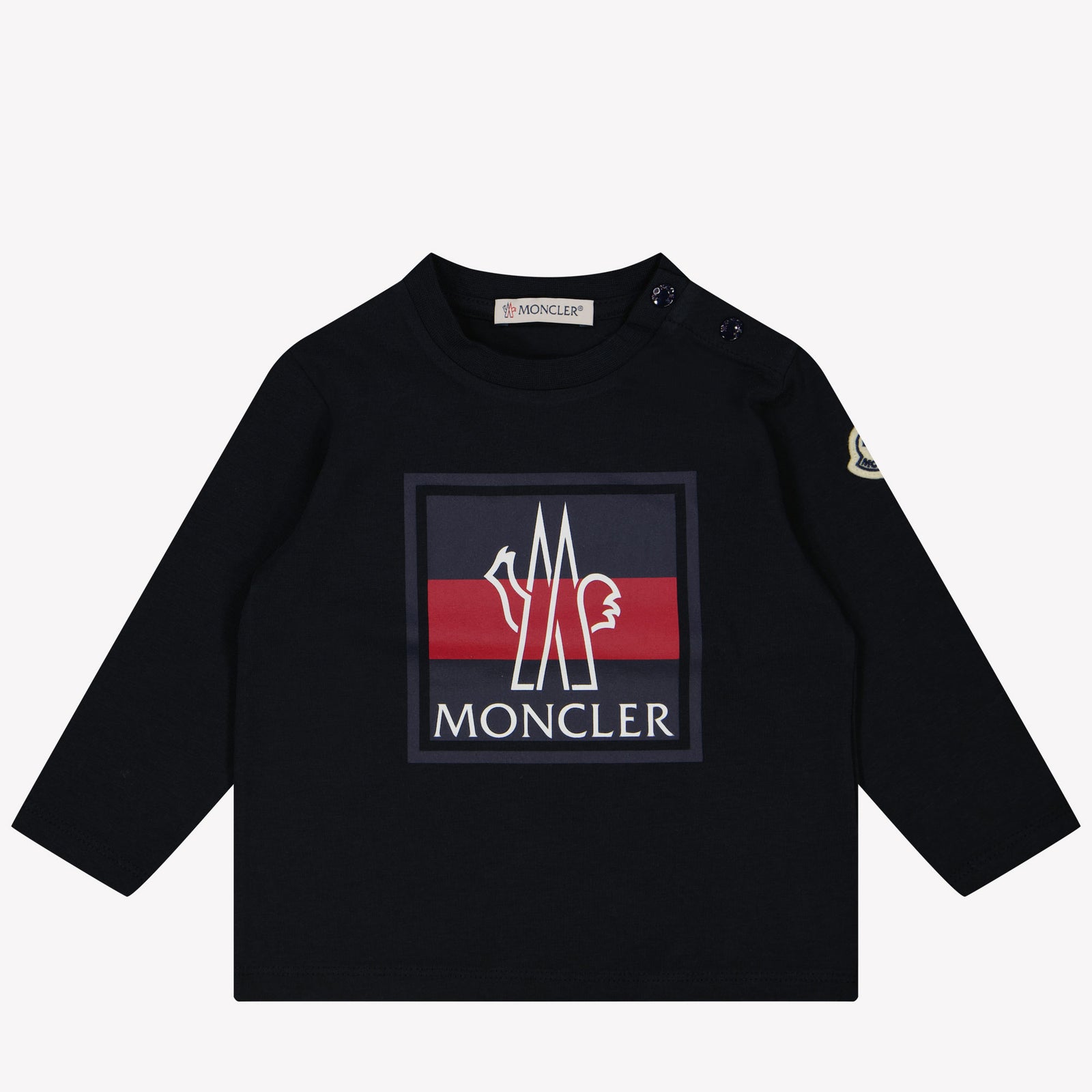 Moncler Bebé Chicos Camiseta Navy