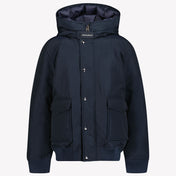 Woolrich Bombardier polaire Garçons Veste d'hiver Navy