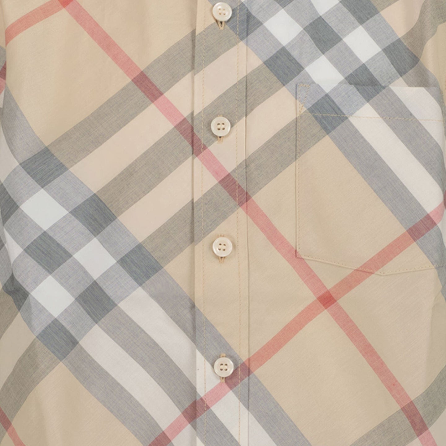 Burberry Owen Kinder Chicos Blusa en Beige