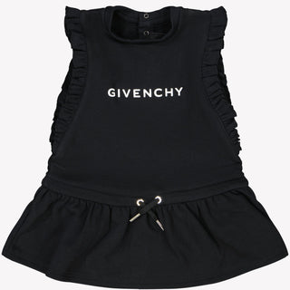 Givenchy Baby Meisjes Jurkje Zwart 6 mnd