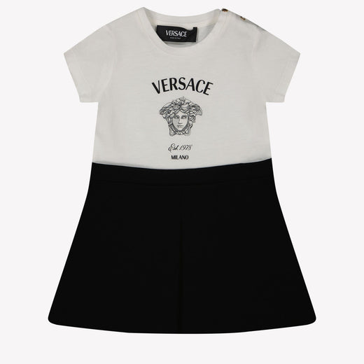 Versace Babyjenter kler seg hvitt
