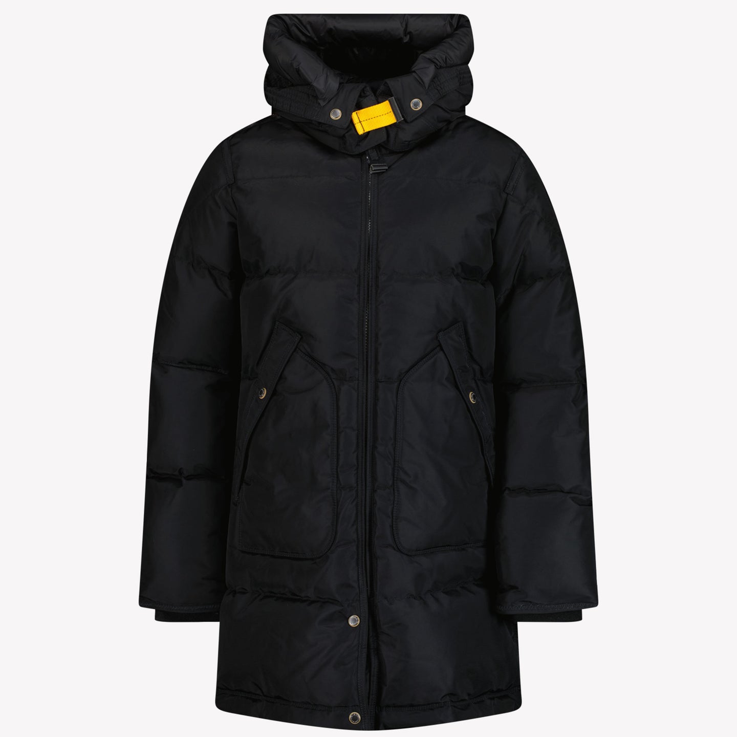 Parajumpers Langes Bärenmädchen Mädchen Winterjacke Schwarz