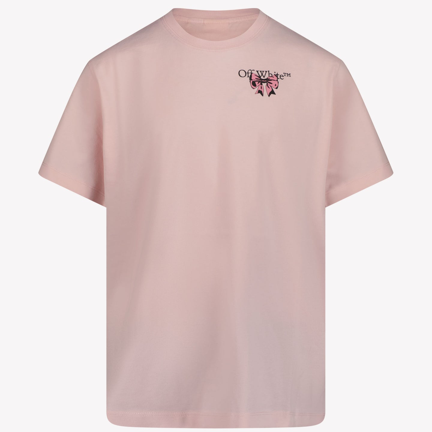 Off-White Ragazze Maglietta Rosa Chiaro