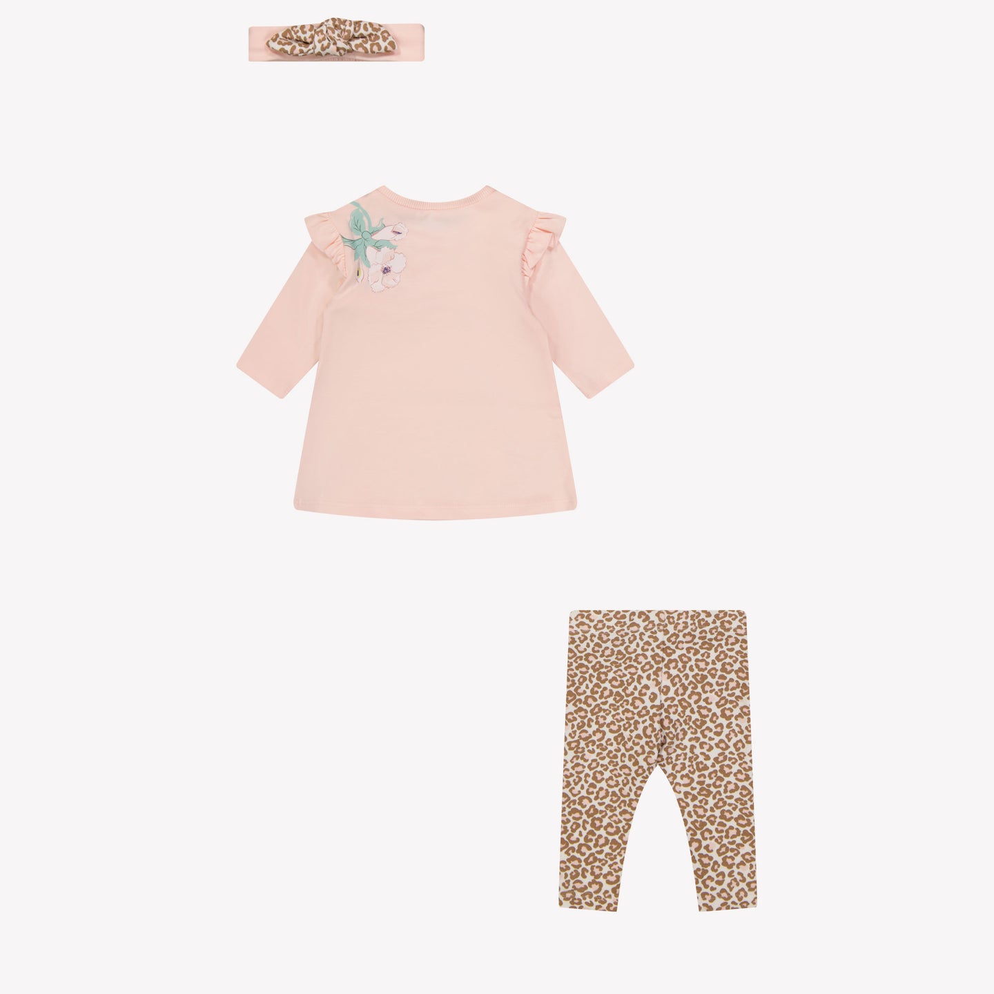 Kenzo Kids Baby Girl Set rosa claro