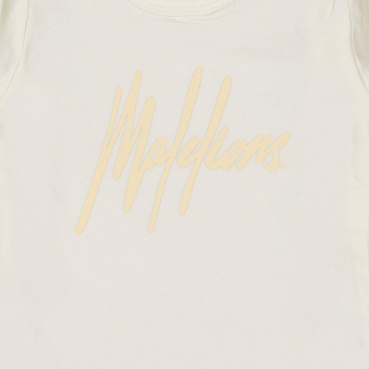 Malelions Bebé Unisex De cuerpo Blanco Roto