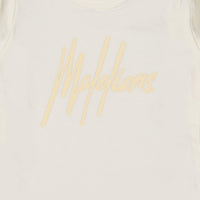 Malelions Bebé Unisex De cuerpo Blanco Roto