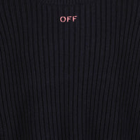 Off-White Chicas Camiseta Negro