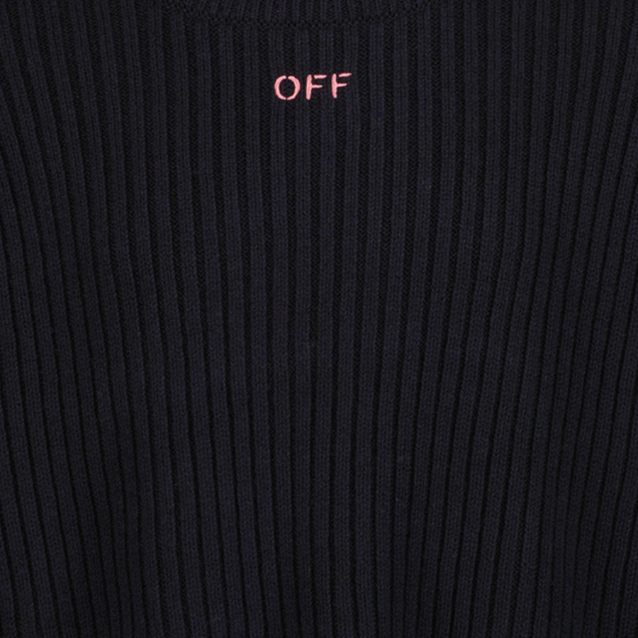 Off-White Chicas Camiseta Negro