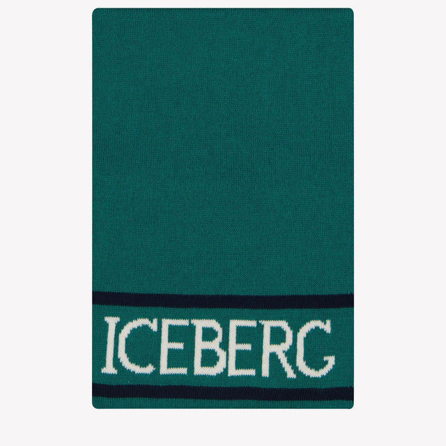 Iceberg Baby Boys Bufandas Verdes